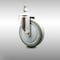 Service Caster 5 Inch 316SS Gray Polyurethane Wheel Swivel 1/2 Inch Threaded Stem Caster SCC SCC-SS316TS20S514-PPUB-121315 - alternate 1